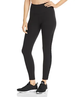 AQUA Athletic Mesh-Inset Leggings