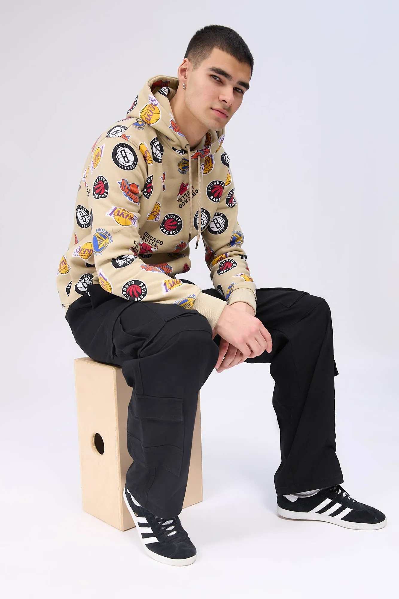 Arsenic Mens Baggy Cargo Pant
