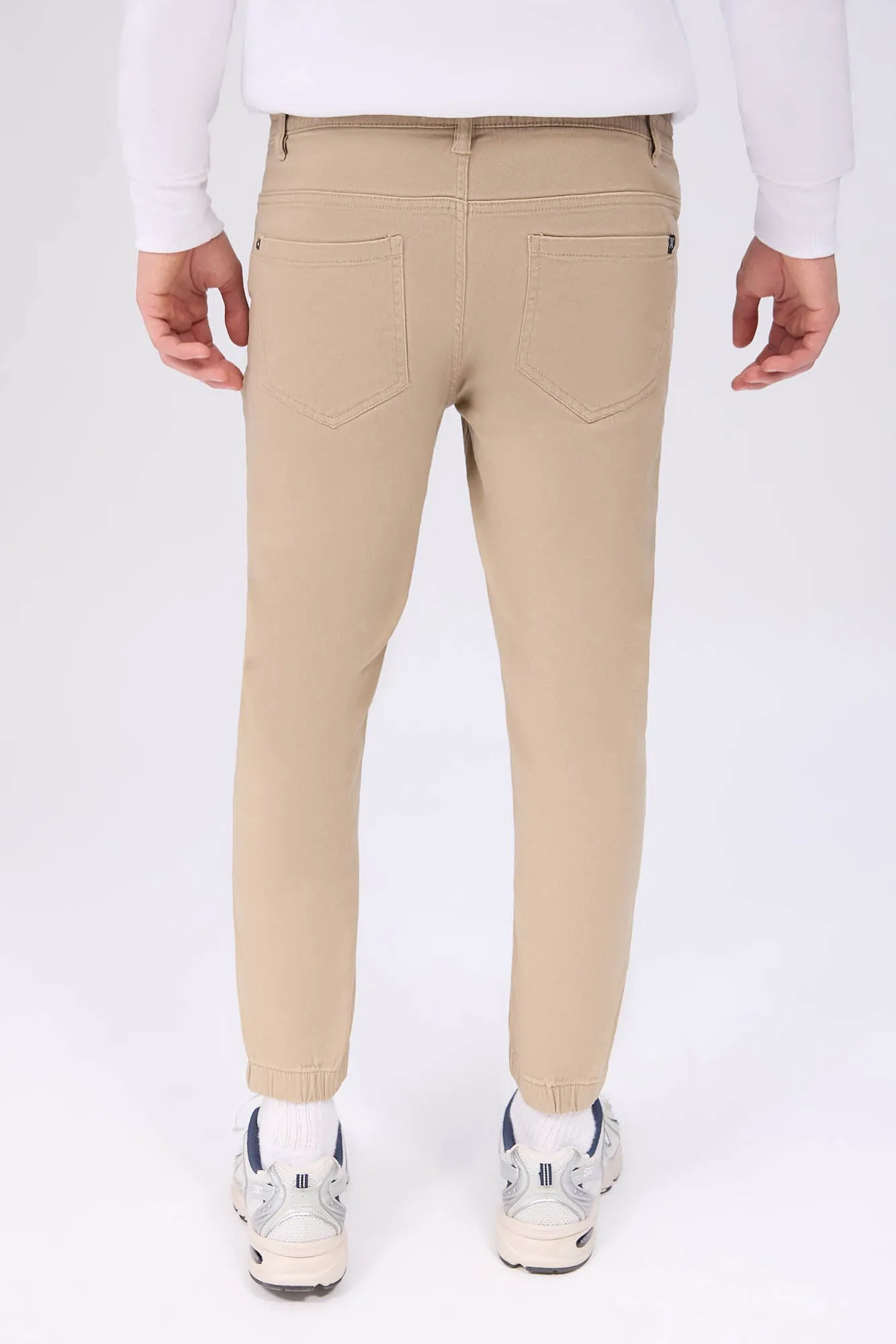 Arsenic Mens Basic Twill Jogger