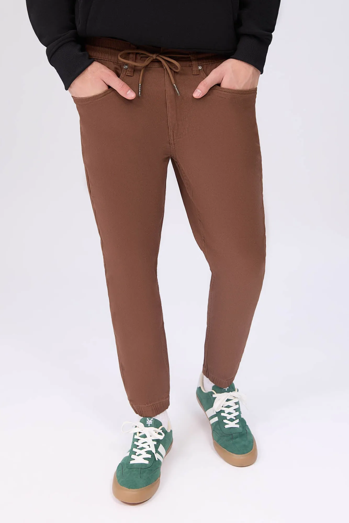 Arsenic Mens Basic Twill Jogger