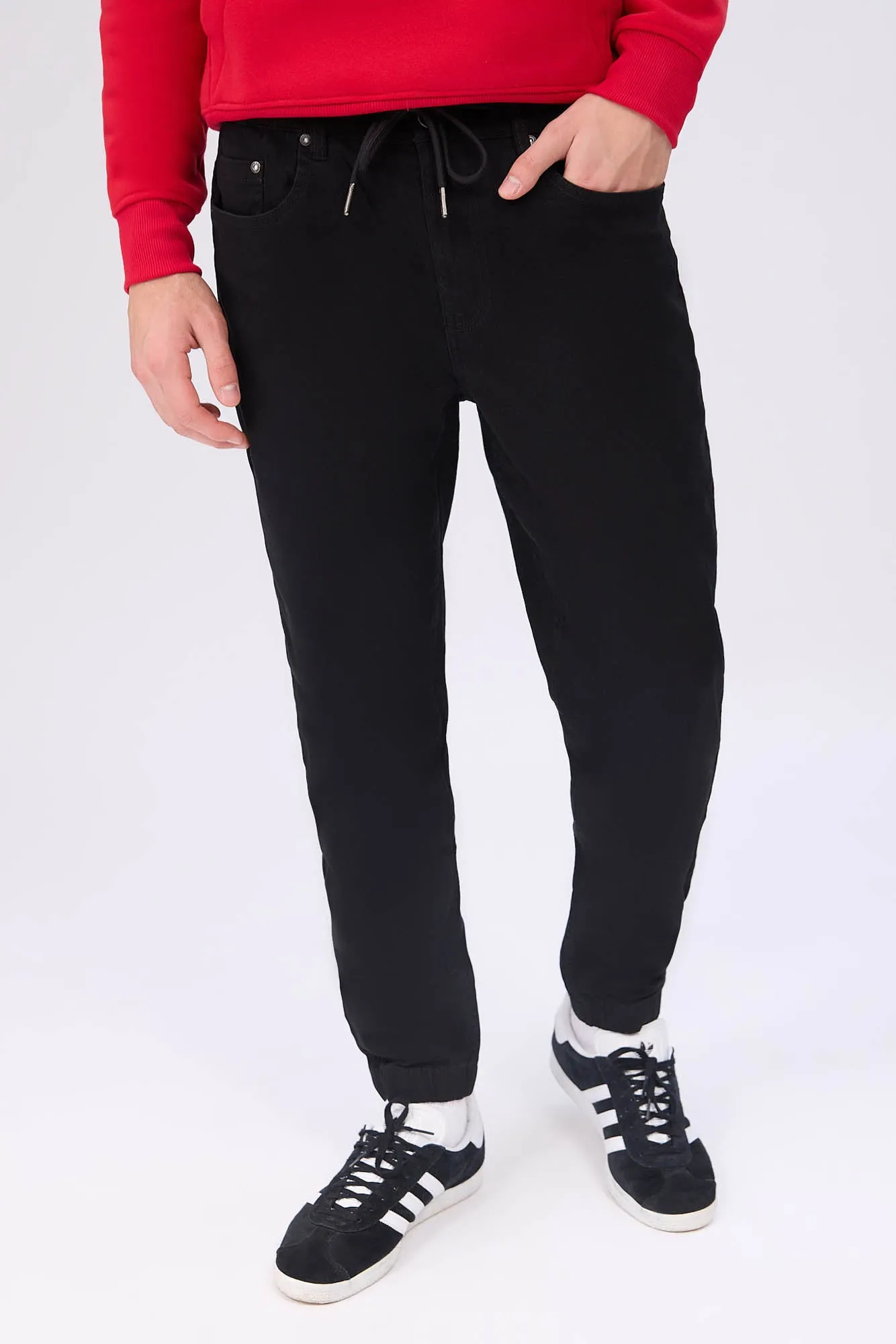 Arsenic Mens Basic Twill Jogger