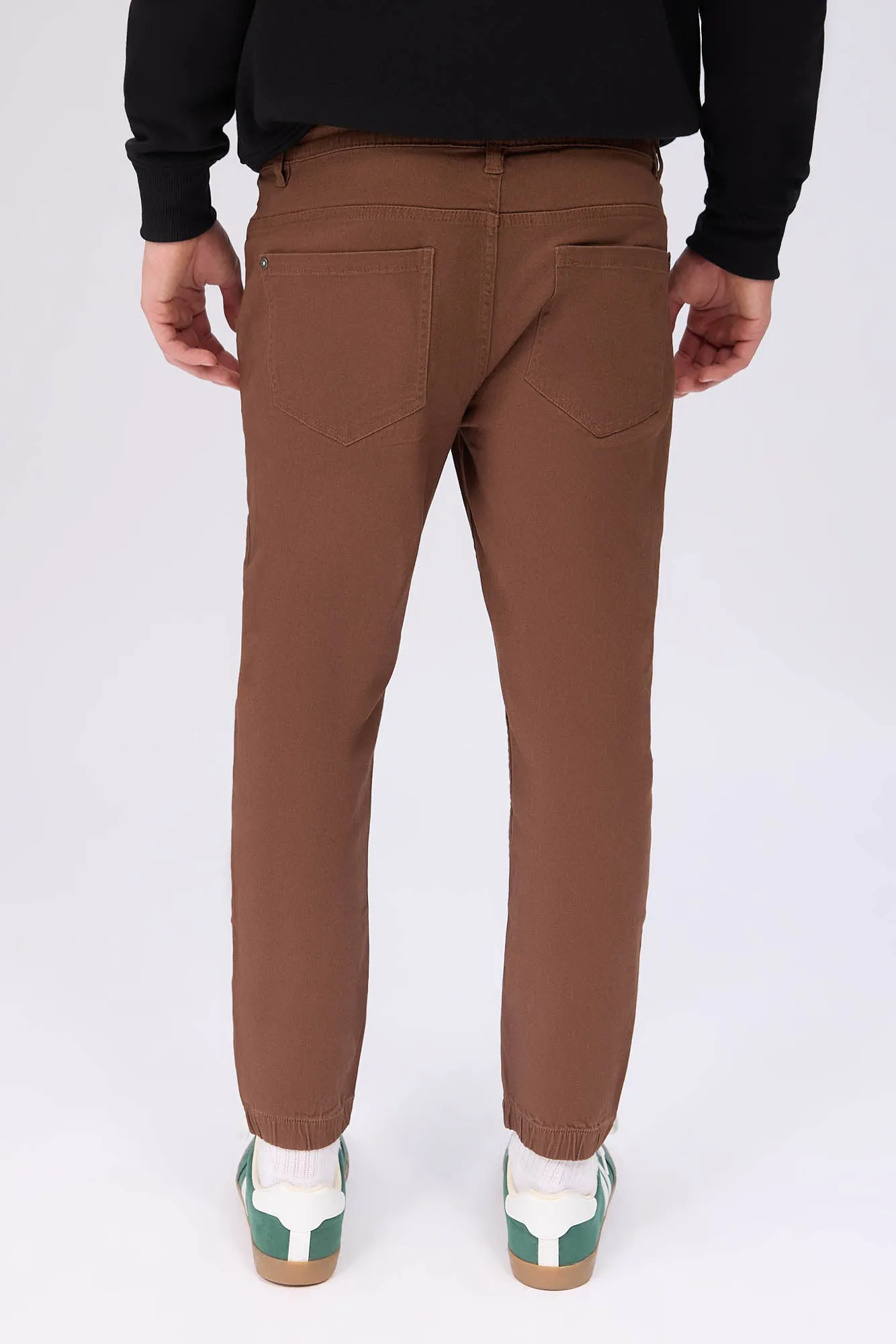 Arsenic Mens Basic Twill Jogger