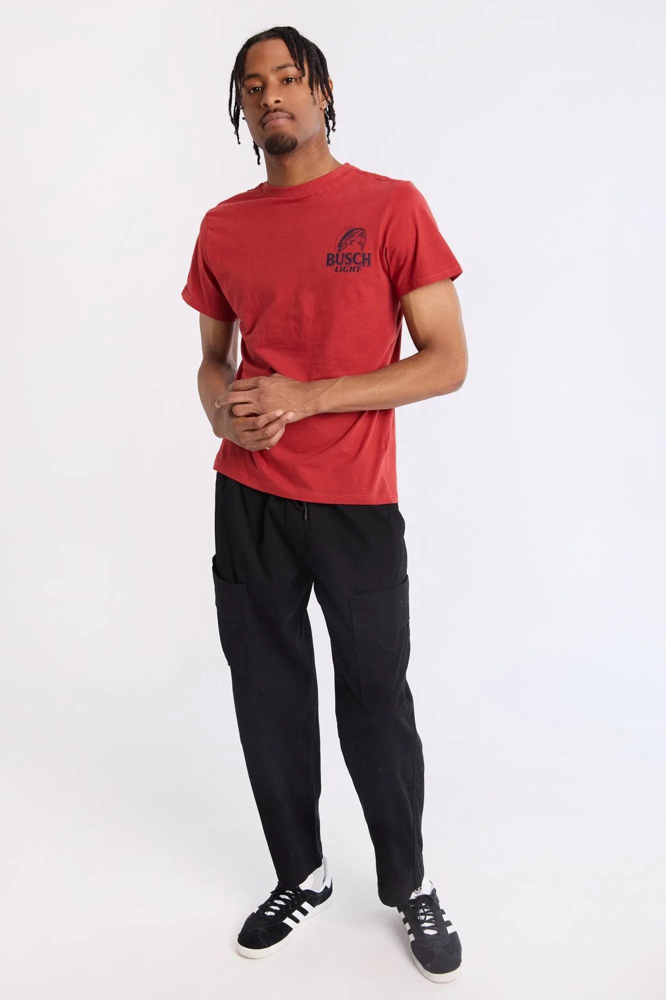 Arsenic Mens Loose Fit Cargo Pant