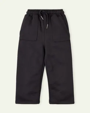 Black Patch Pocket Sweatpants