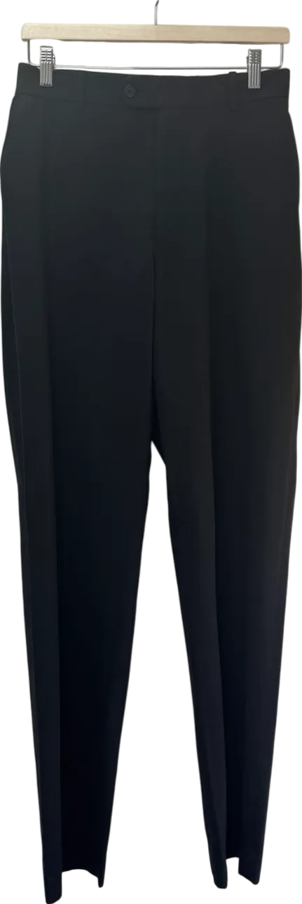 Black Tailored Trousers W36