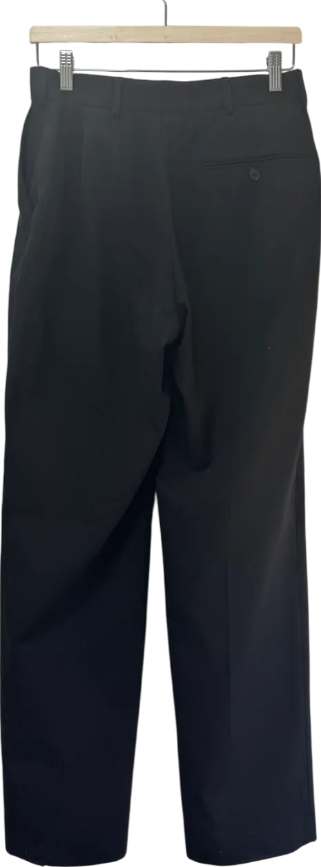 Black Tailored Trousers W36