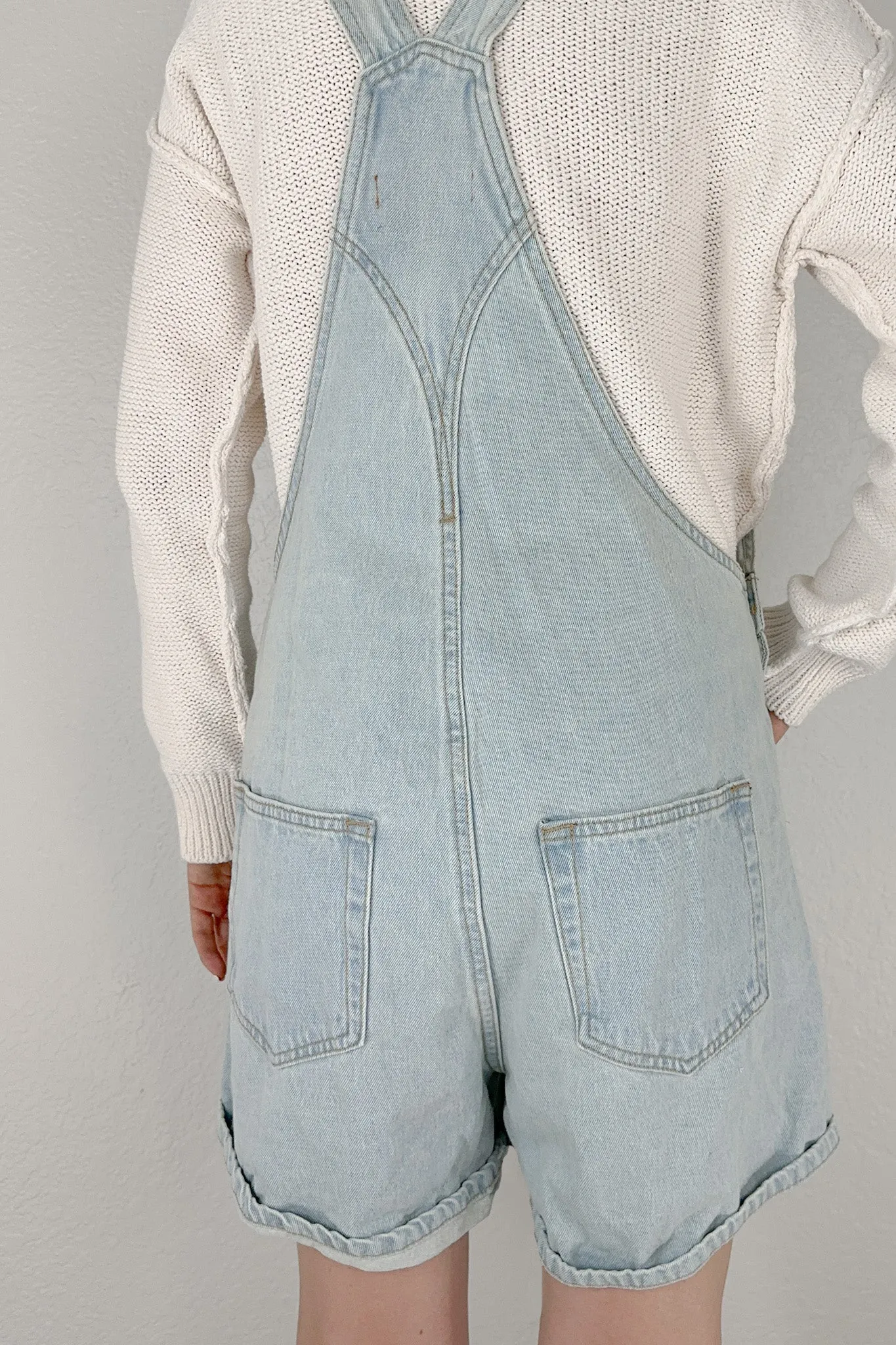 Bright and Early Denim Overalls