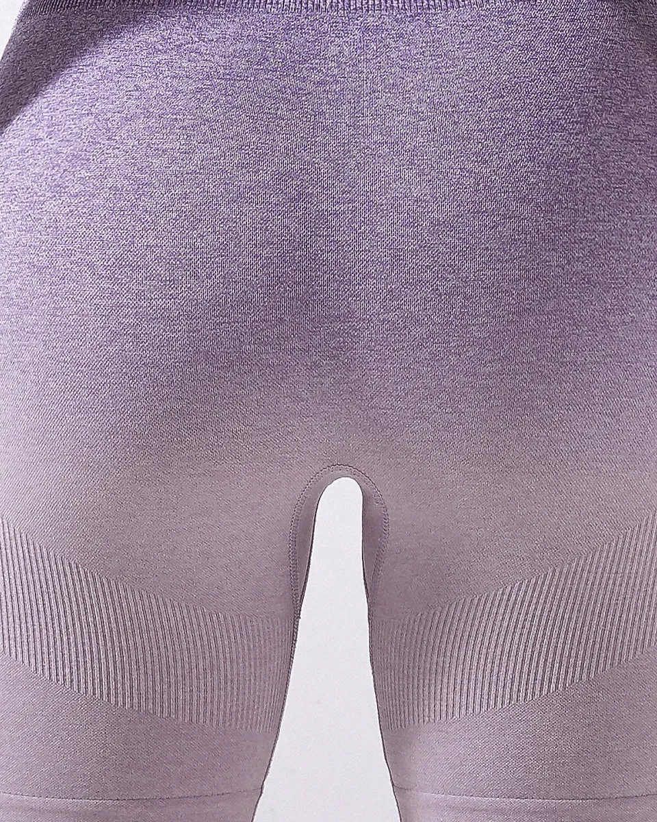 Calico Ombre Seamless Shorts - Purple