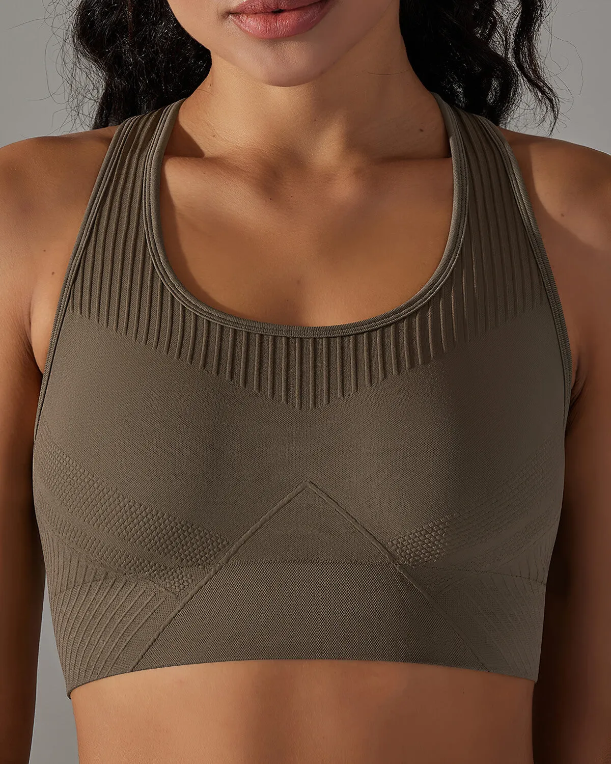 Cheyenne Sports Bra - Brown