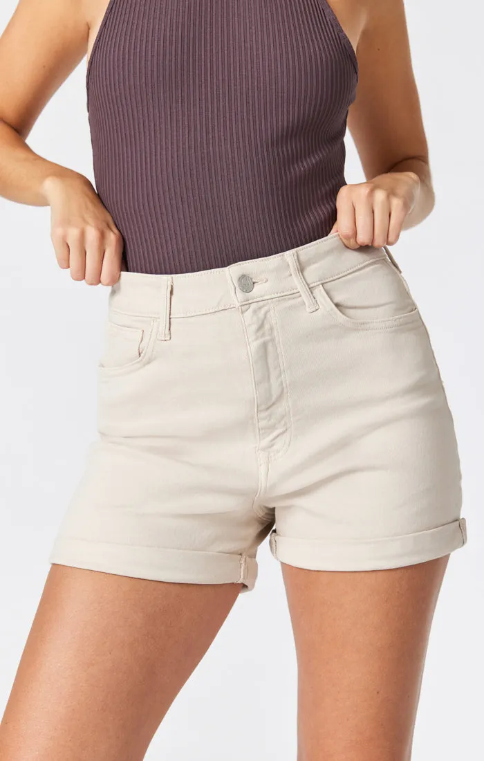 CLARA BOYFRIEND SHORTS IN GREY MORN LA VINTAGE