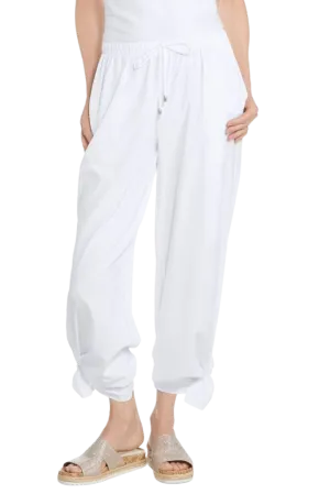 Coolibar Petra Wide Leg Pants UPF 50  - White
