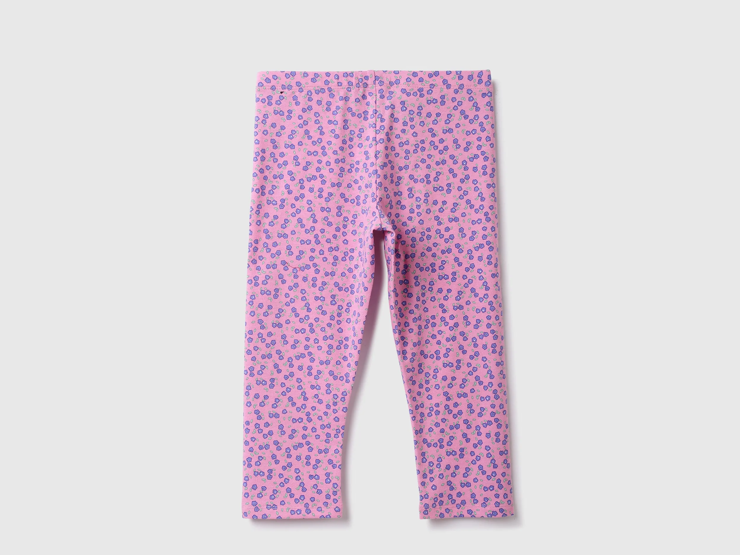 Cotton Blend Printed Regular Length Girls Capris