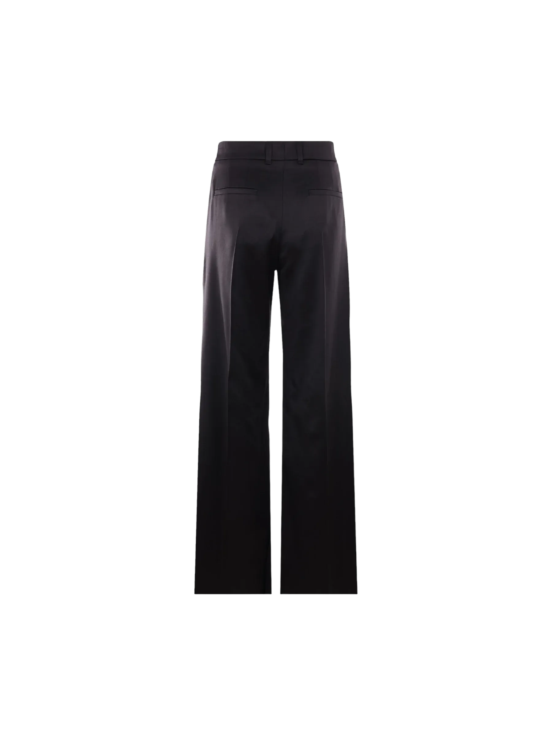 Flared Satin Trousers