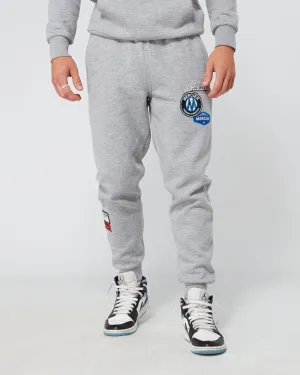 Grey Marl OG Badge Joggers