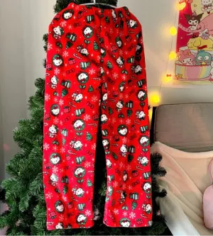Hello Kitty Christmas Fluffy Pants