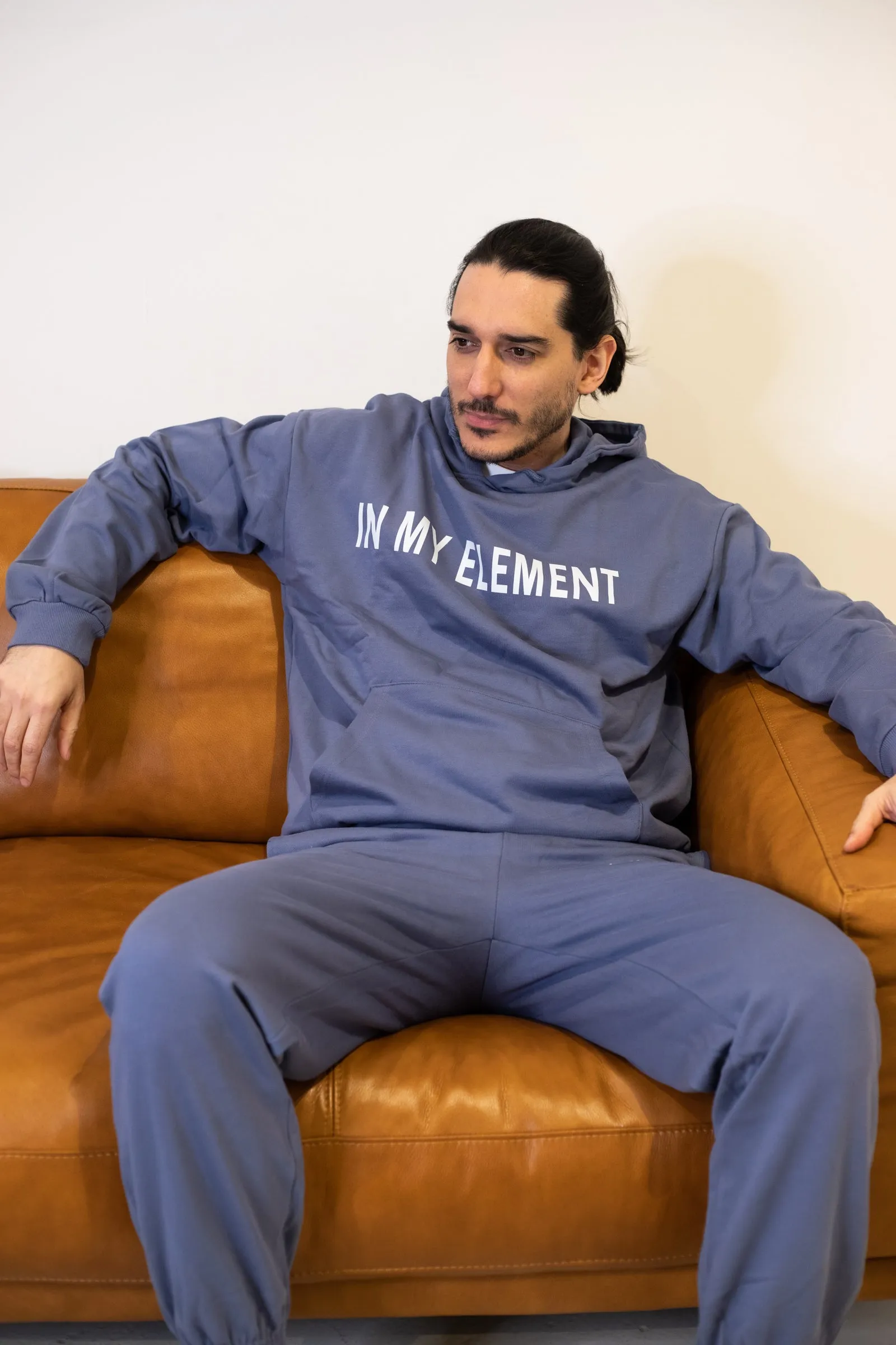 In My Element Airforce Blue Joggers