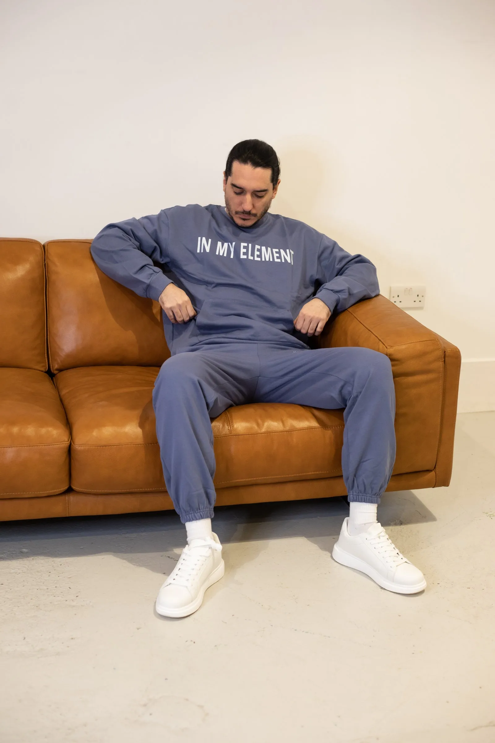 In My Element Airforce Blue Joggers
