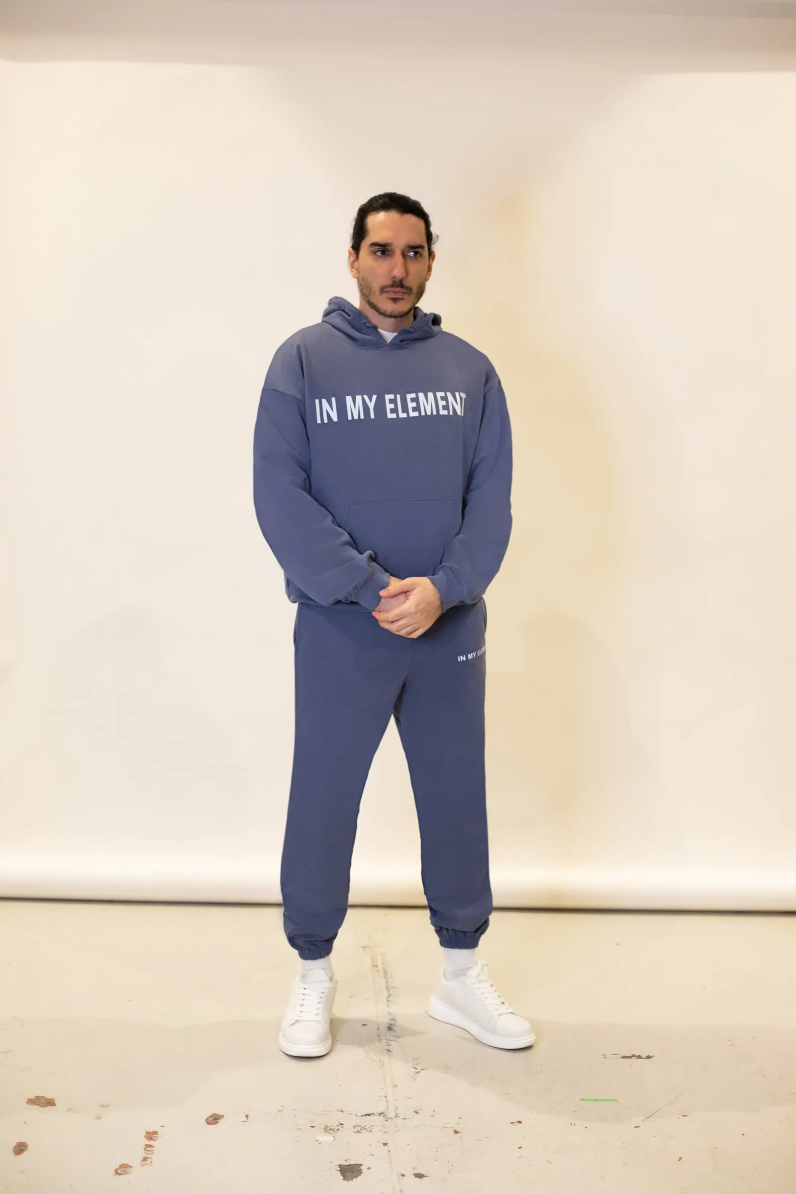 In My Element Airforce Blue Joggers