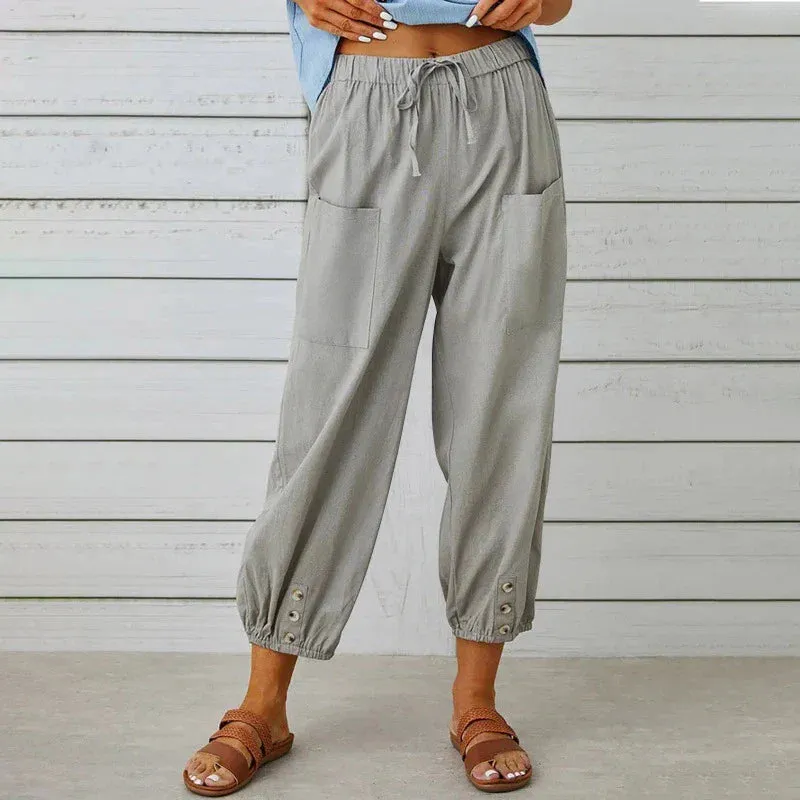 Ivyshape | Breathable Wide-Leg Pants