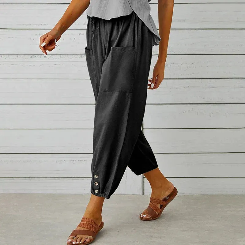 Ivyshape | Breathable Wide-Leg Pants