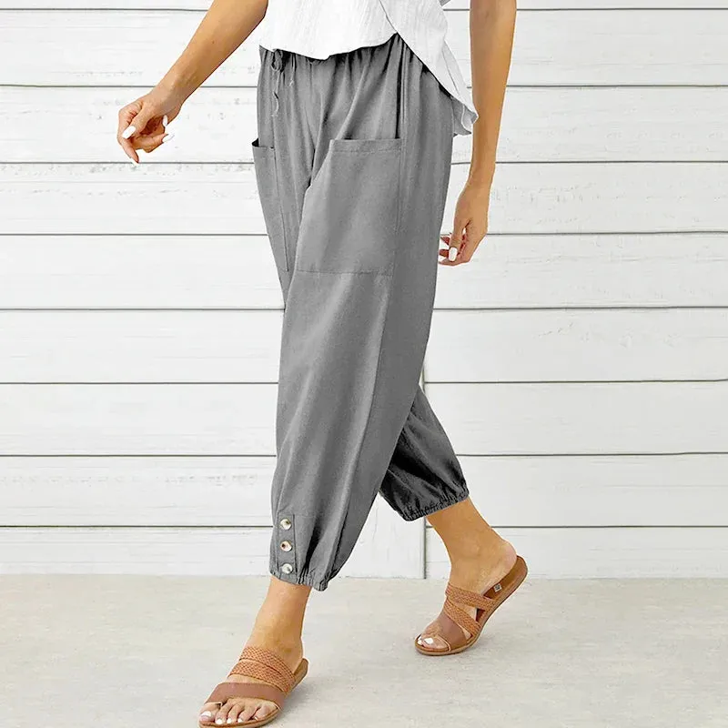 Ivyshape | Breathable Wide-Leg Pants