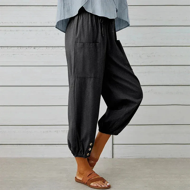 Ivyshape | Breathable Wide-Leg Pants