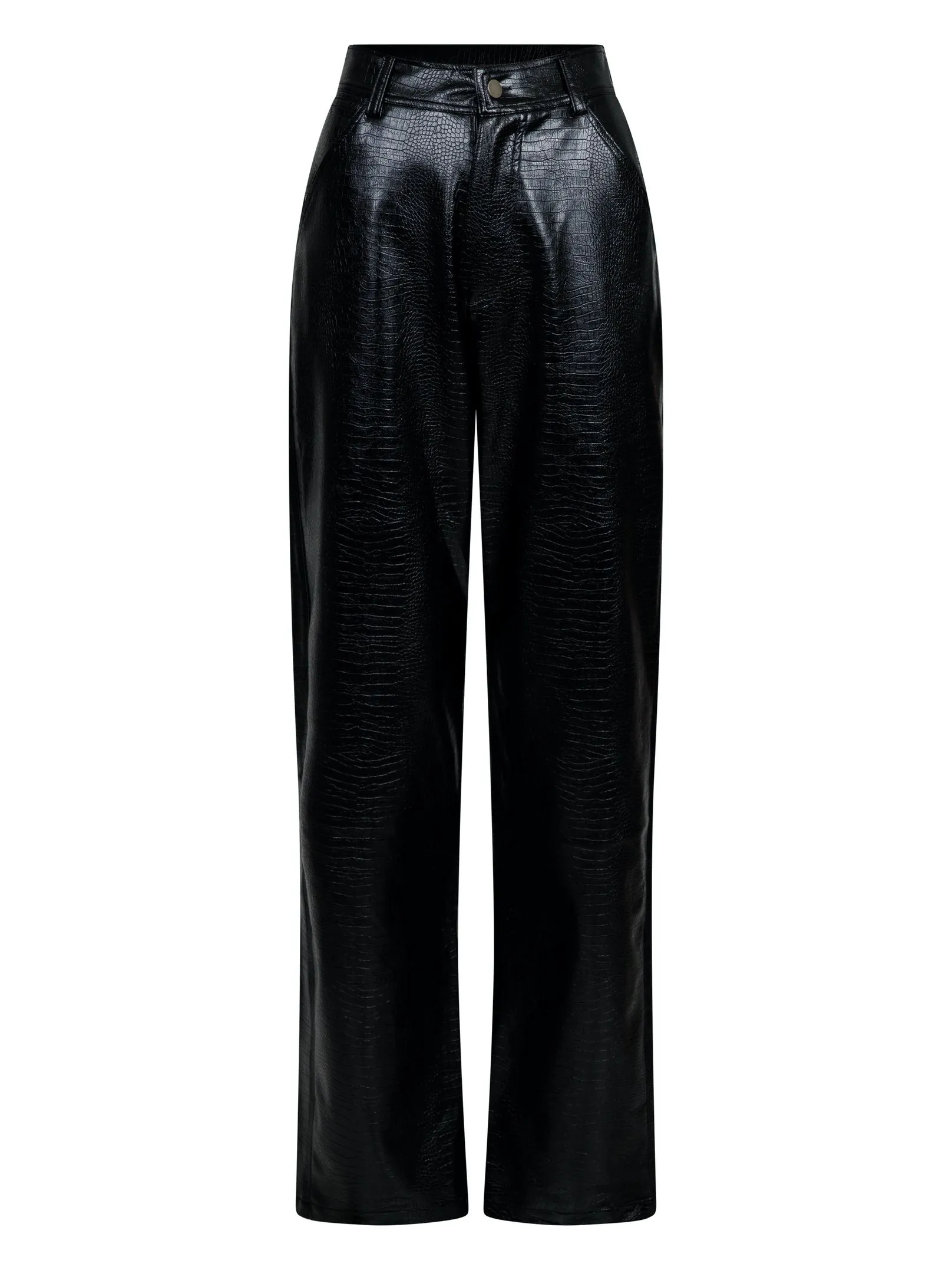 Jennifer Croc Pants - Black