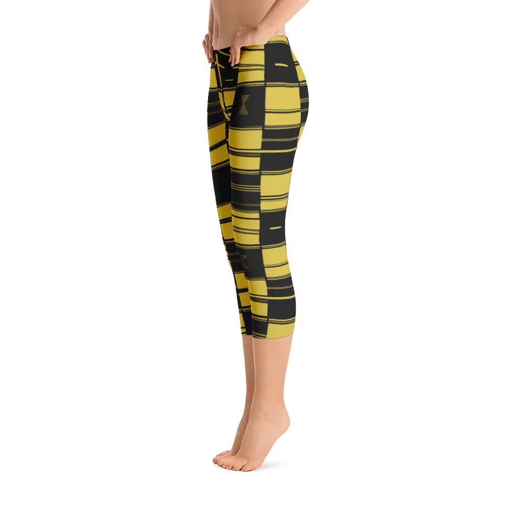 Kente Pattern Leggings