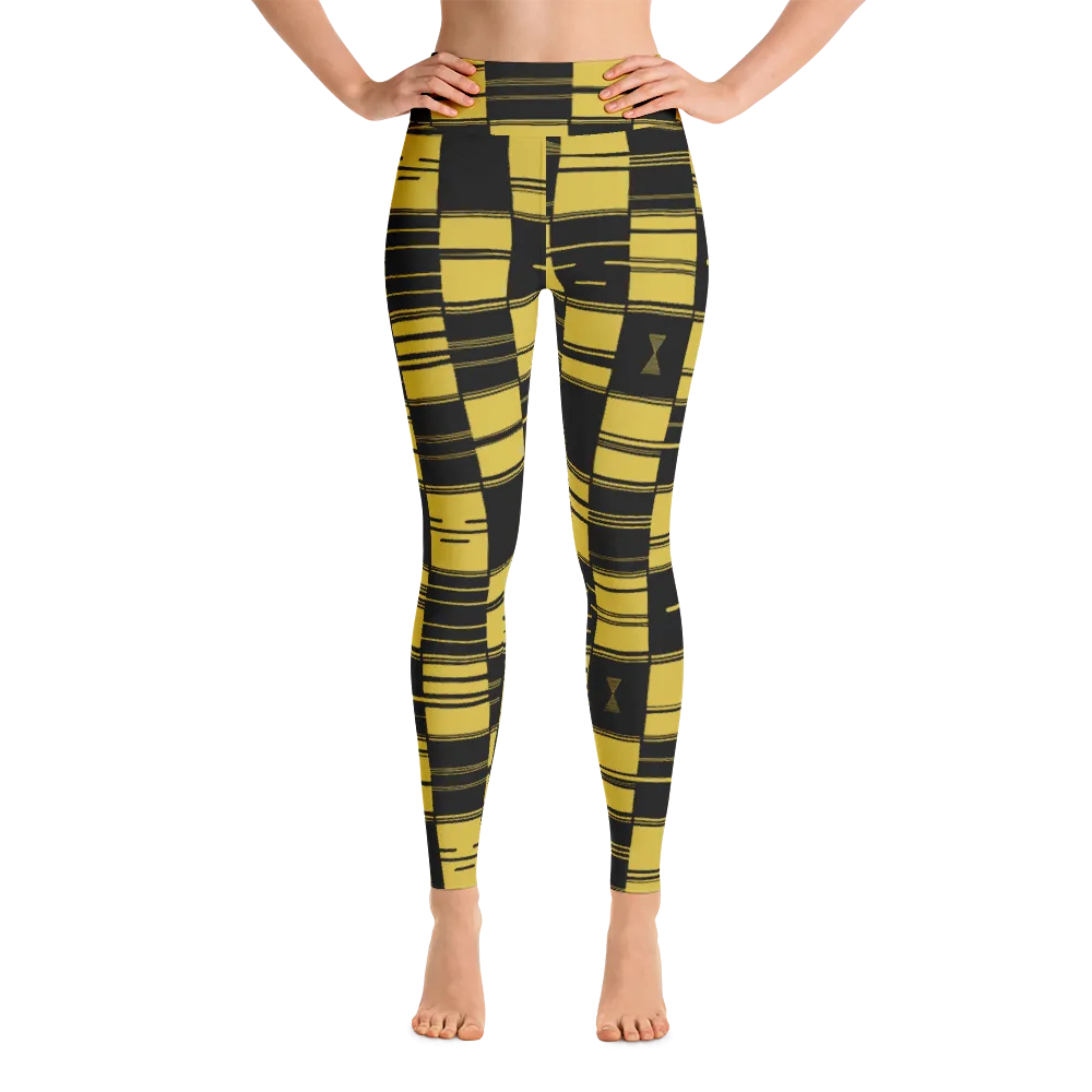 Kente Pattern Leggings