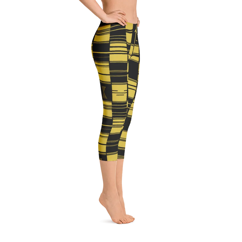Kente Pattern Leggings