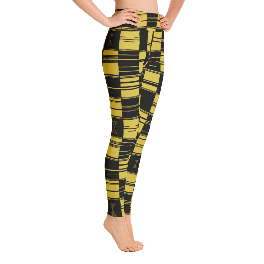Kente Pattern Leggings