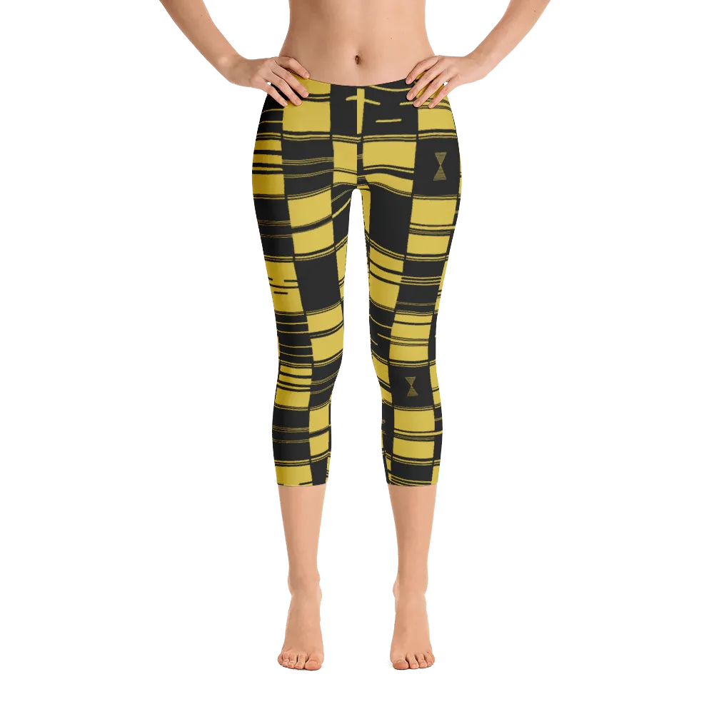 Kente Pattern Leggings