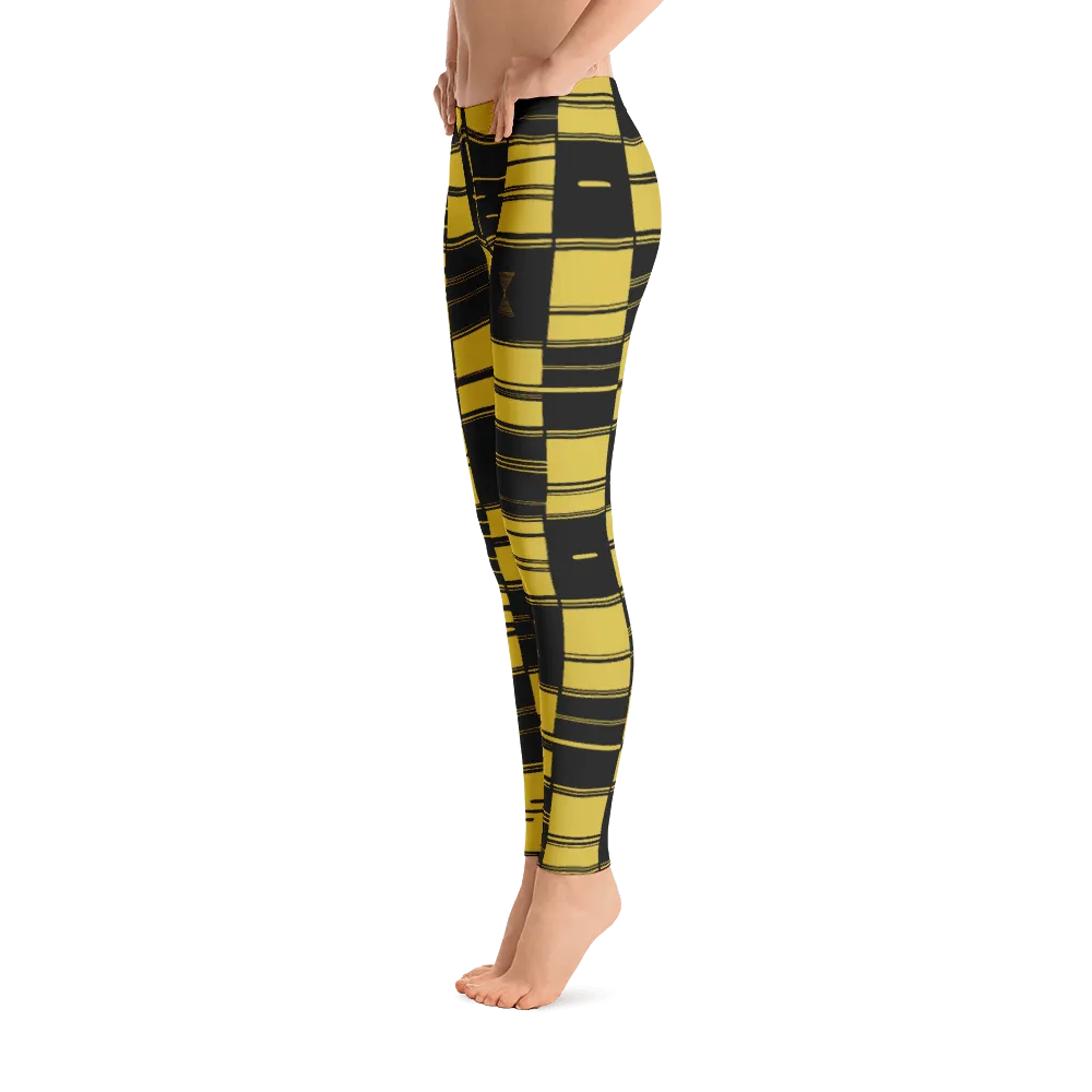 Kente Pattern Leggings