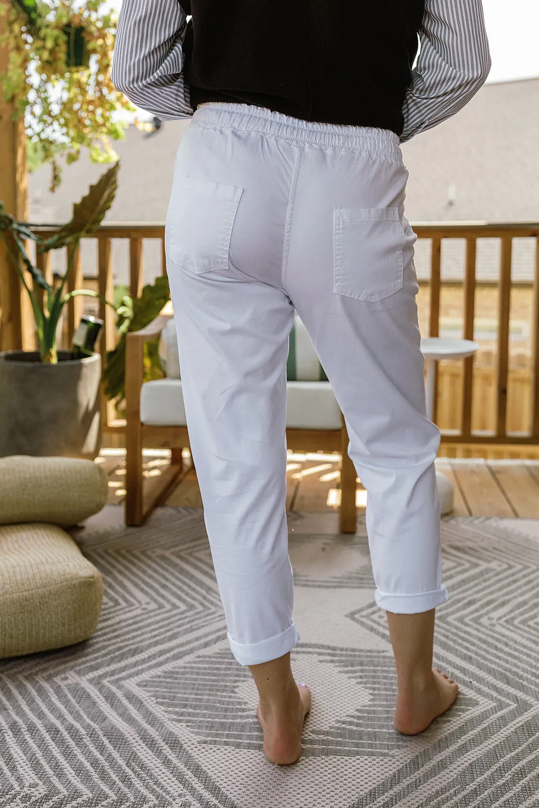 Lightweight Jogger W Drawstring Waist