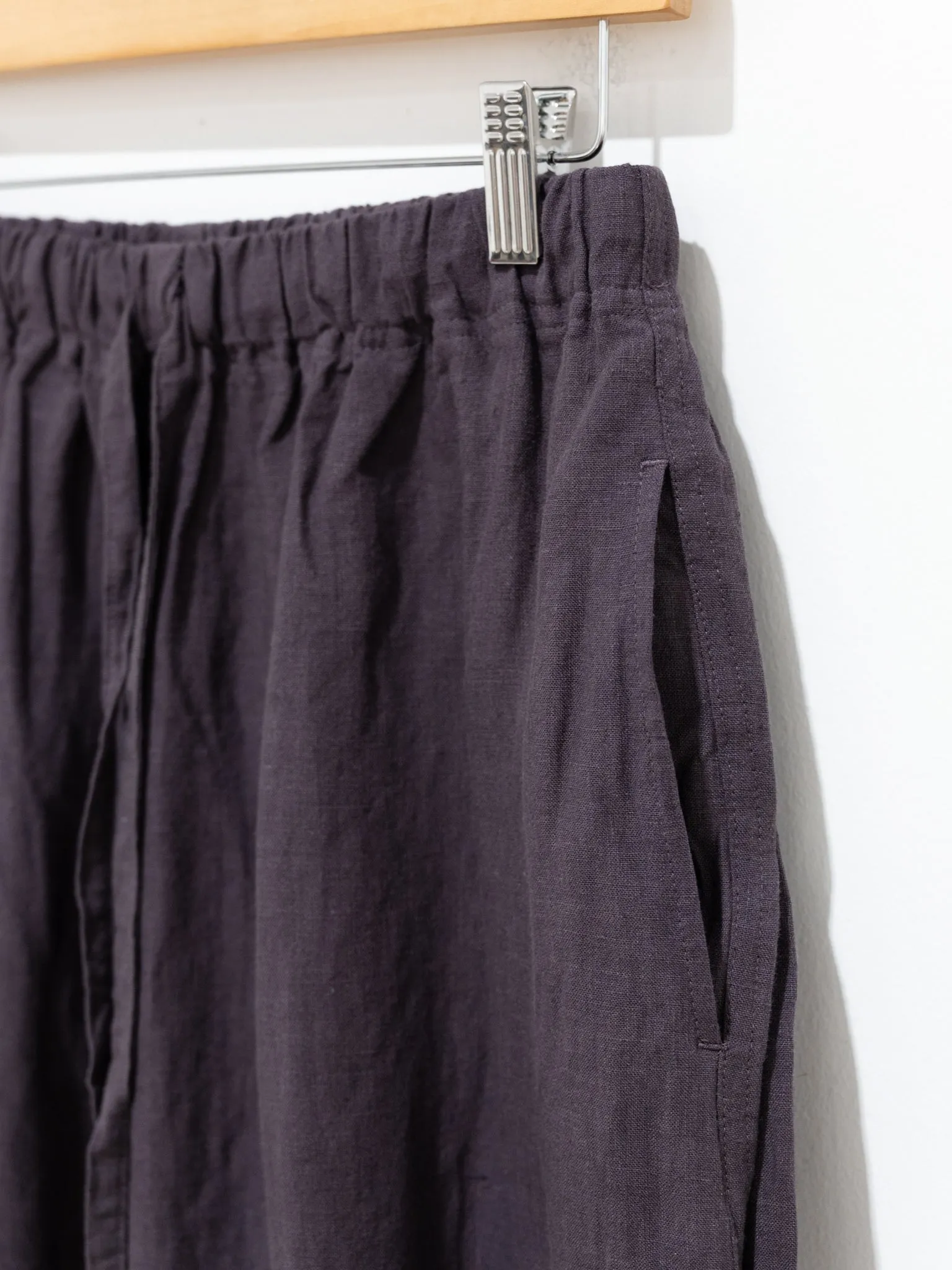 Linen Pants - Purple