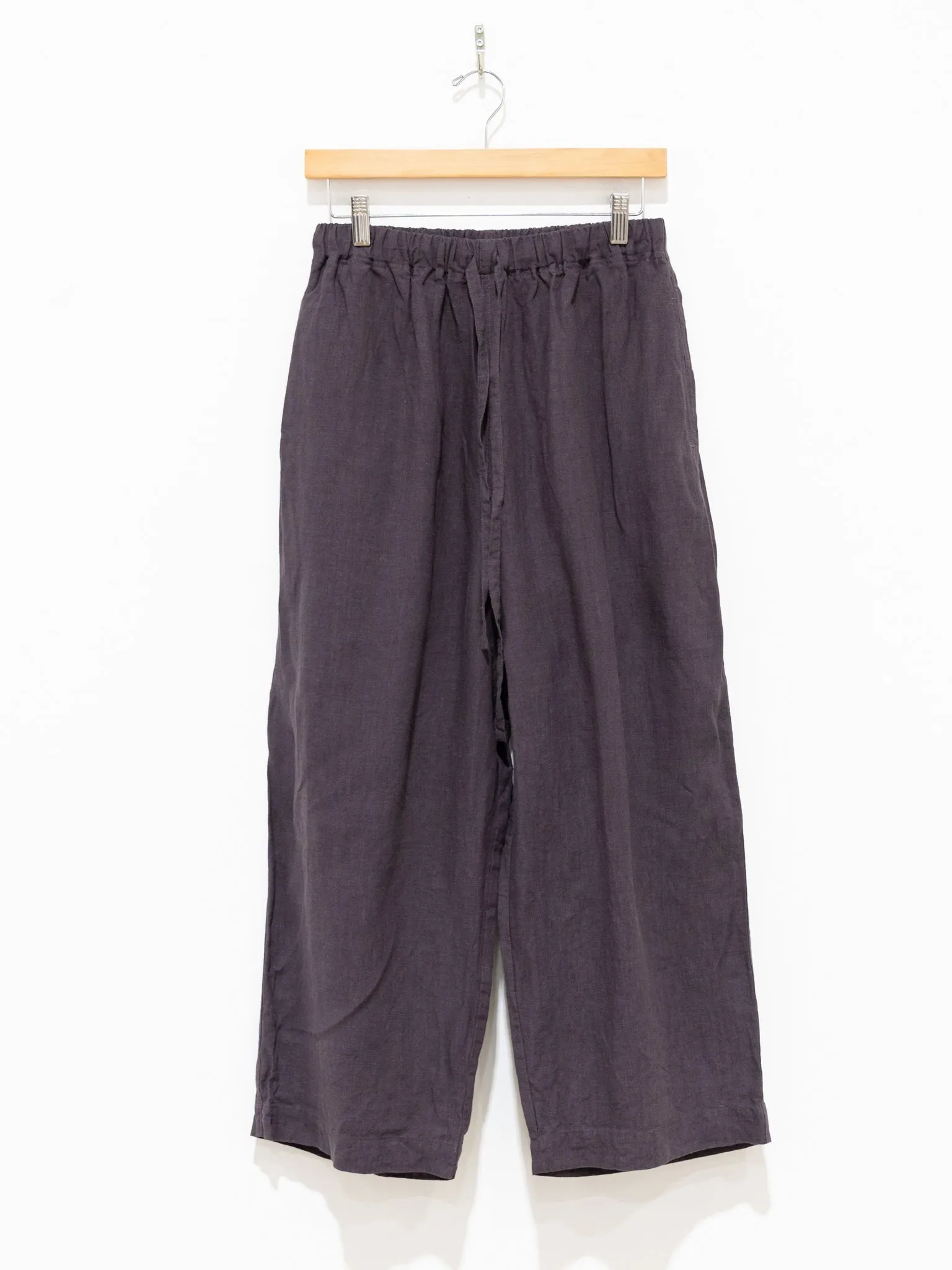 Linen Pants - Purple