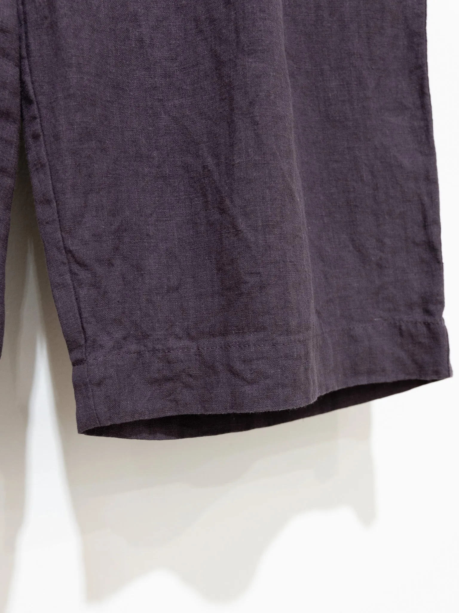 Linen Pants - Purple