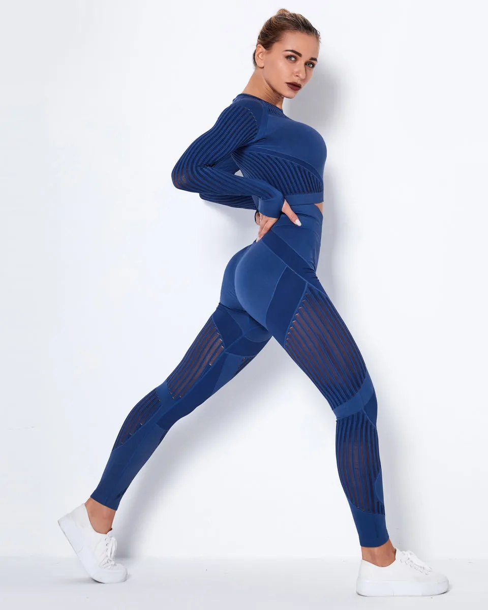 Lorica Leggings - Blue