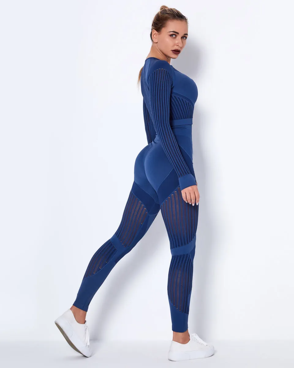 Lorica Leggings - Blue