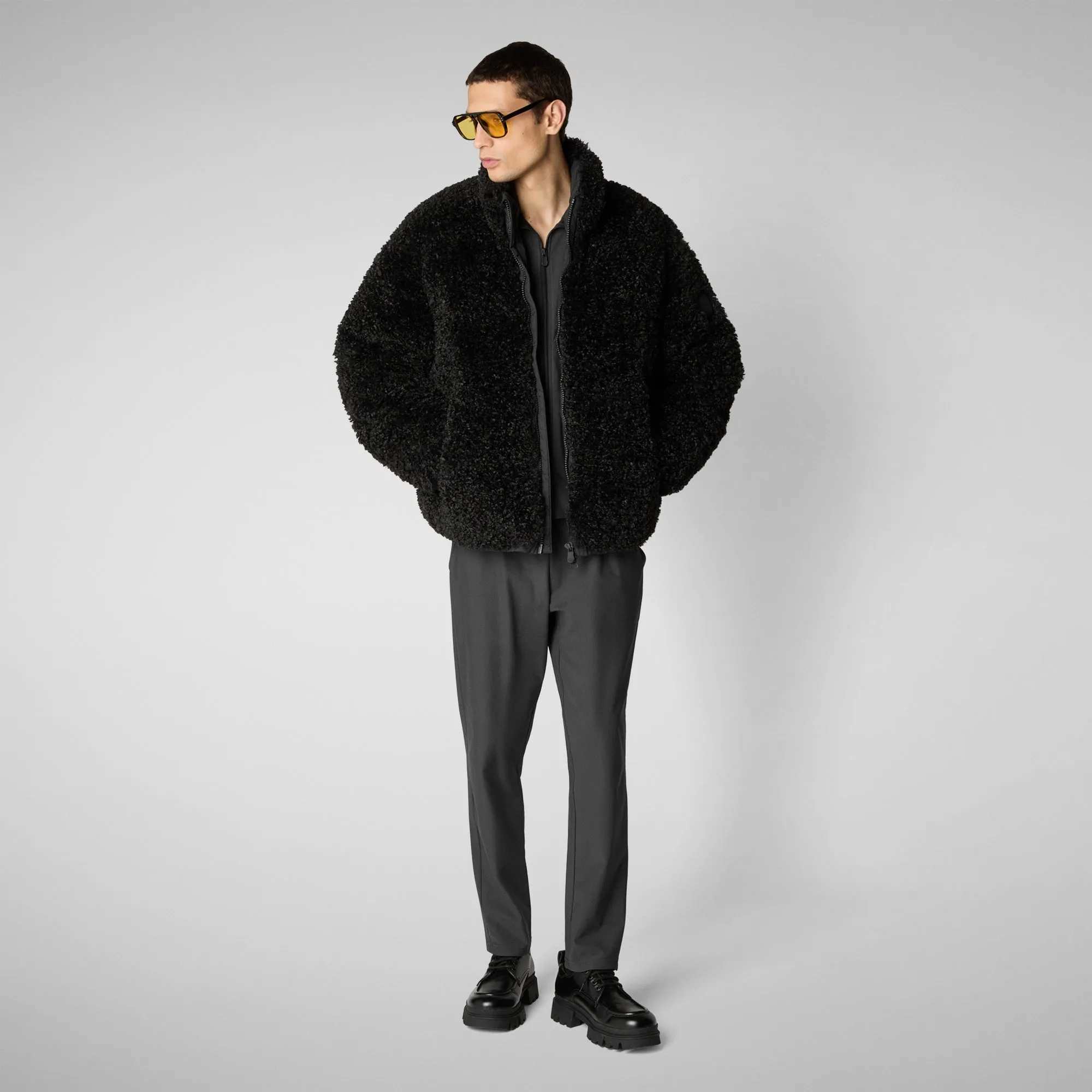 Man's pant Michael in black