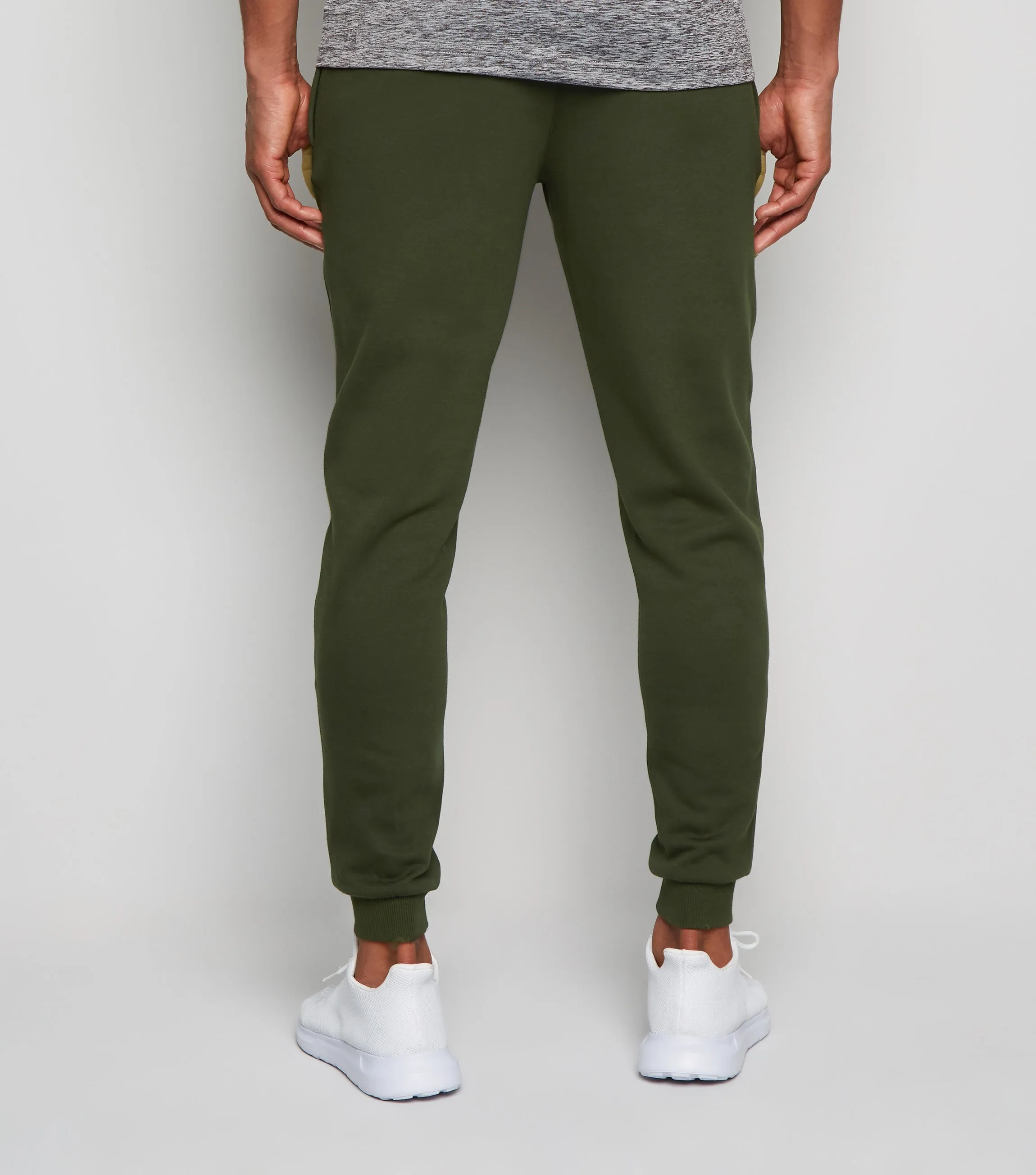 Mens - Iconic Logo Joggers - Khaki