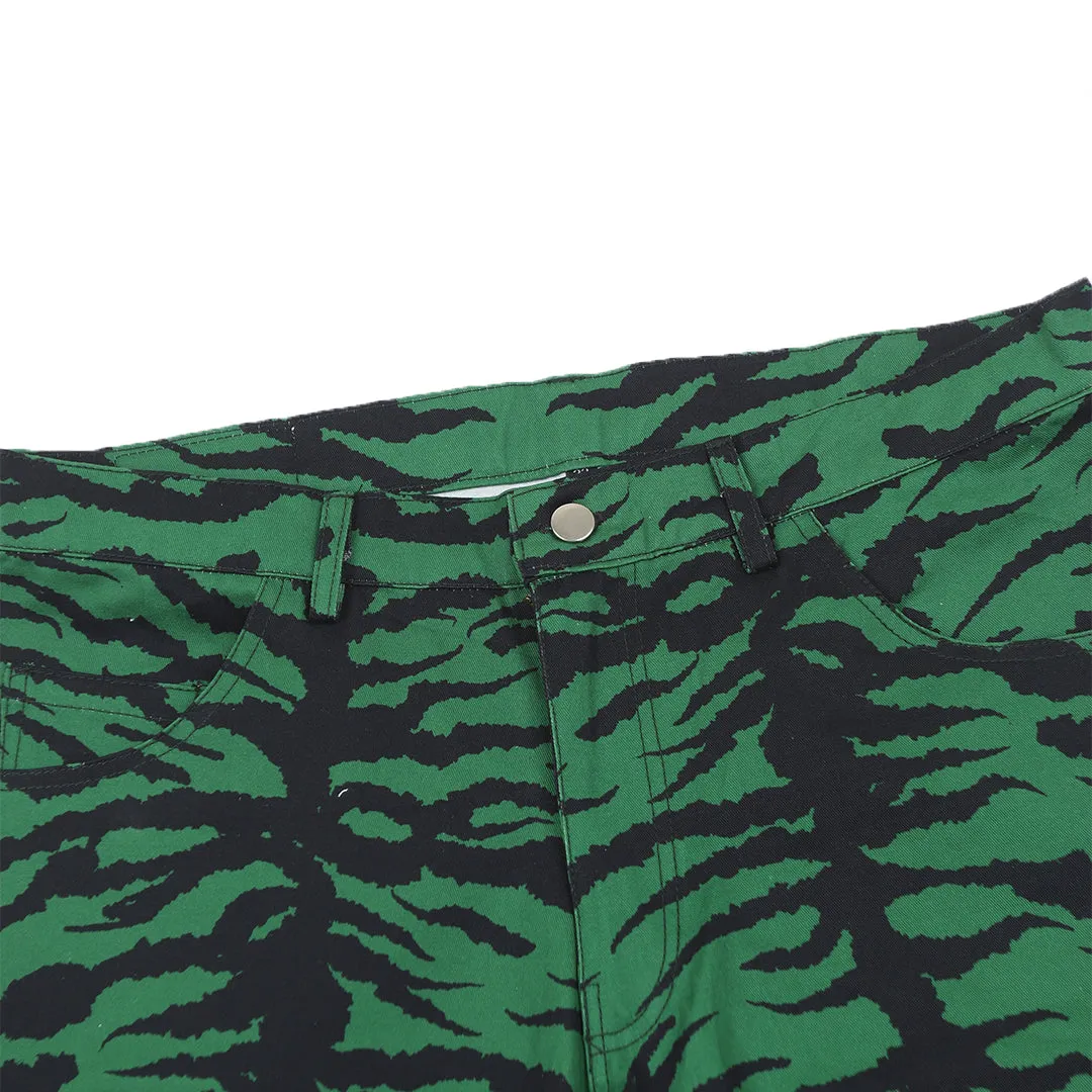 MINTED TIGER SHORTS PANTS GREEN