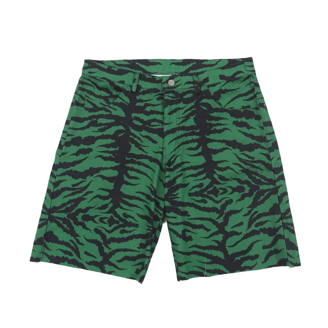 MINTED TIGER SHORTS PANTS GREEN