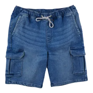 Mountain Ridge Men's Denim Cargo Shorts