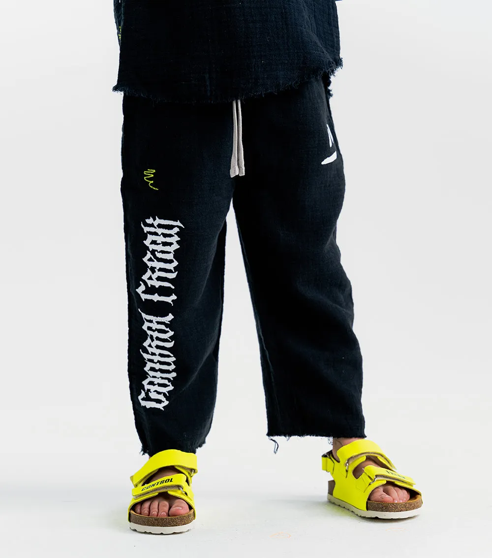 muslin beach pants