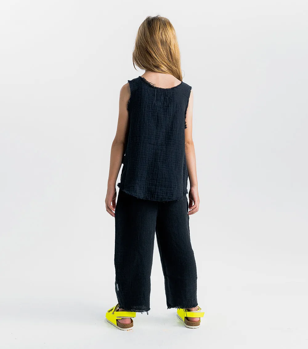 muslin beach pants