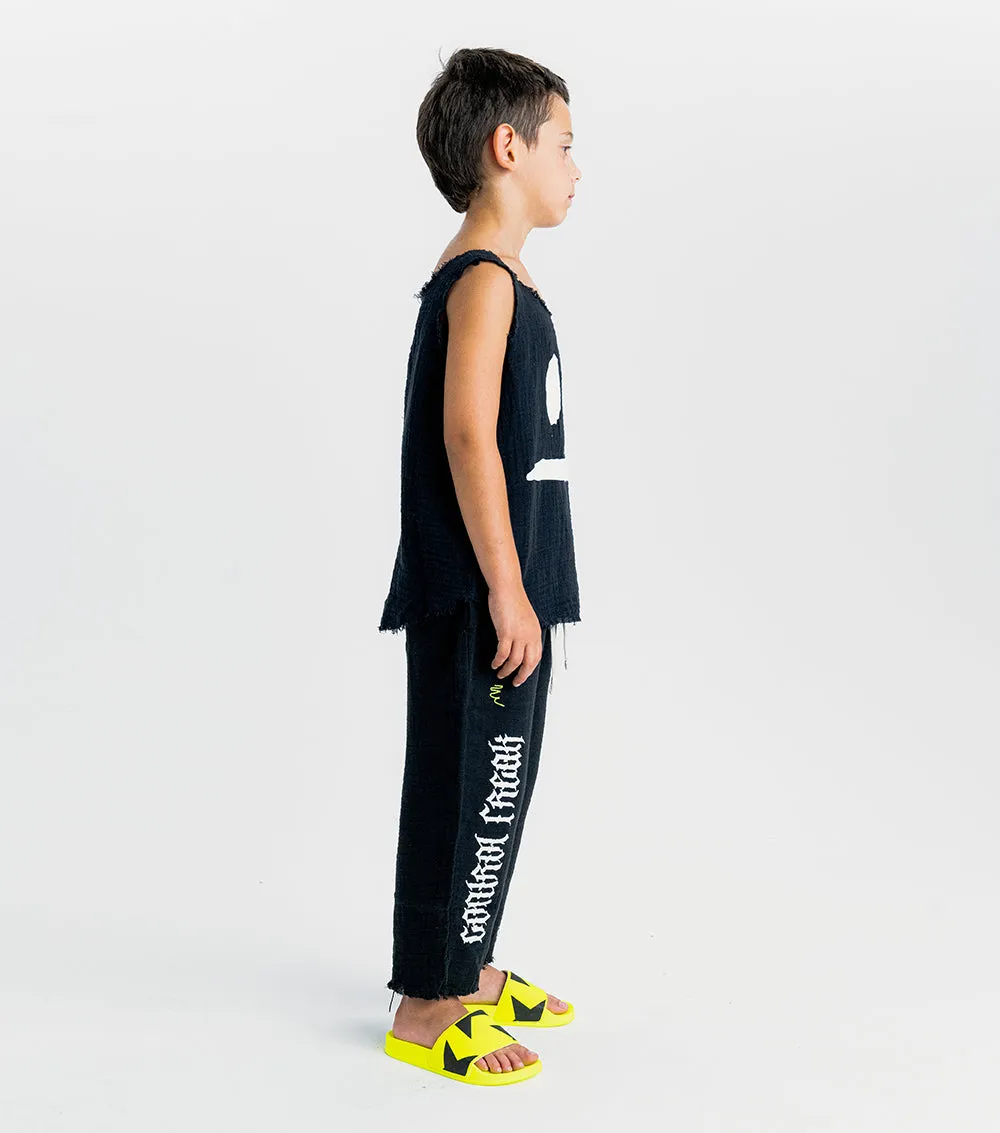 muslin beach pants