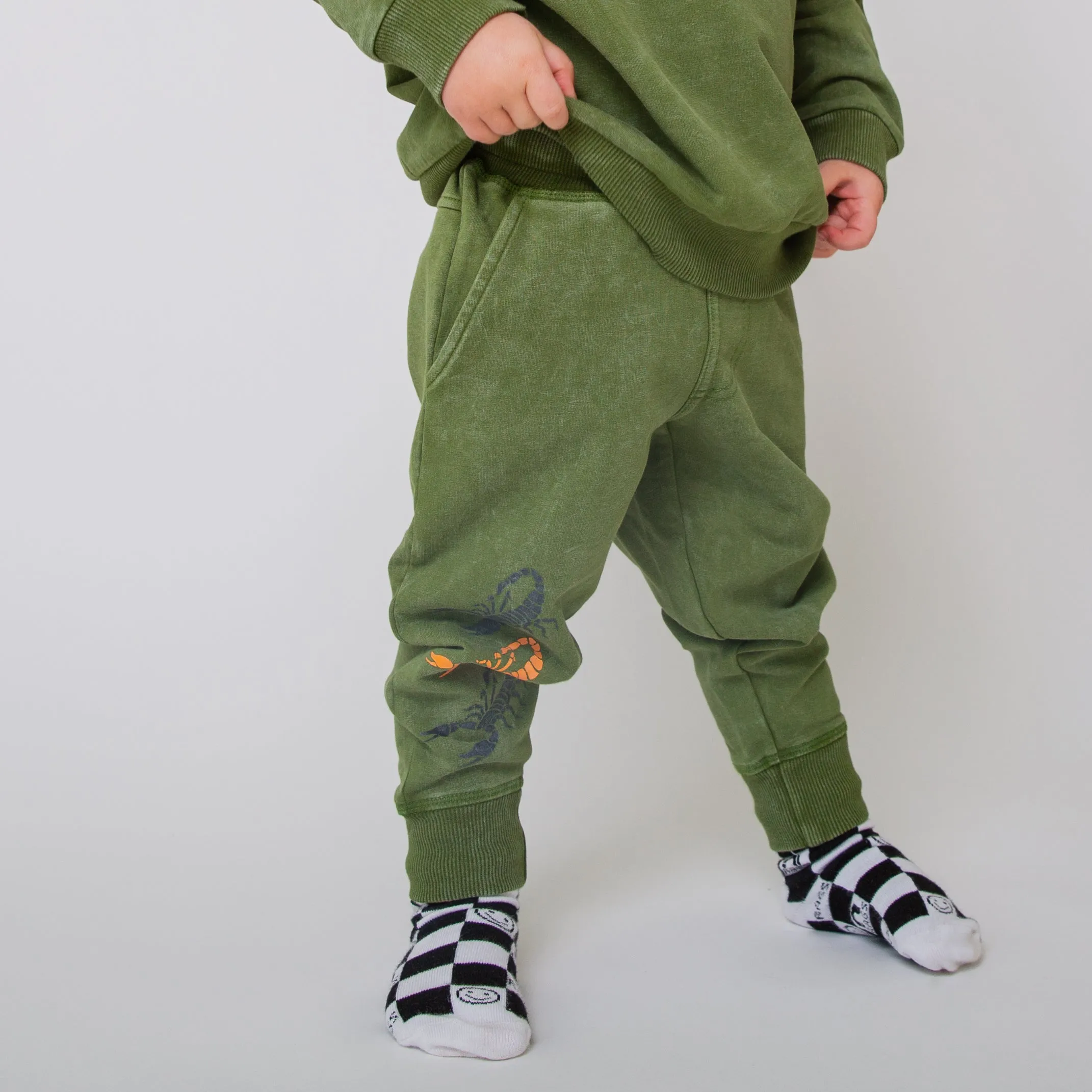 Relaxed Fit Joggers - 'Desert' - Washed Cedar