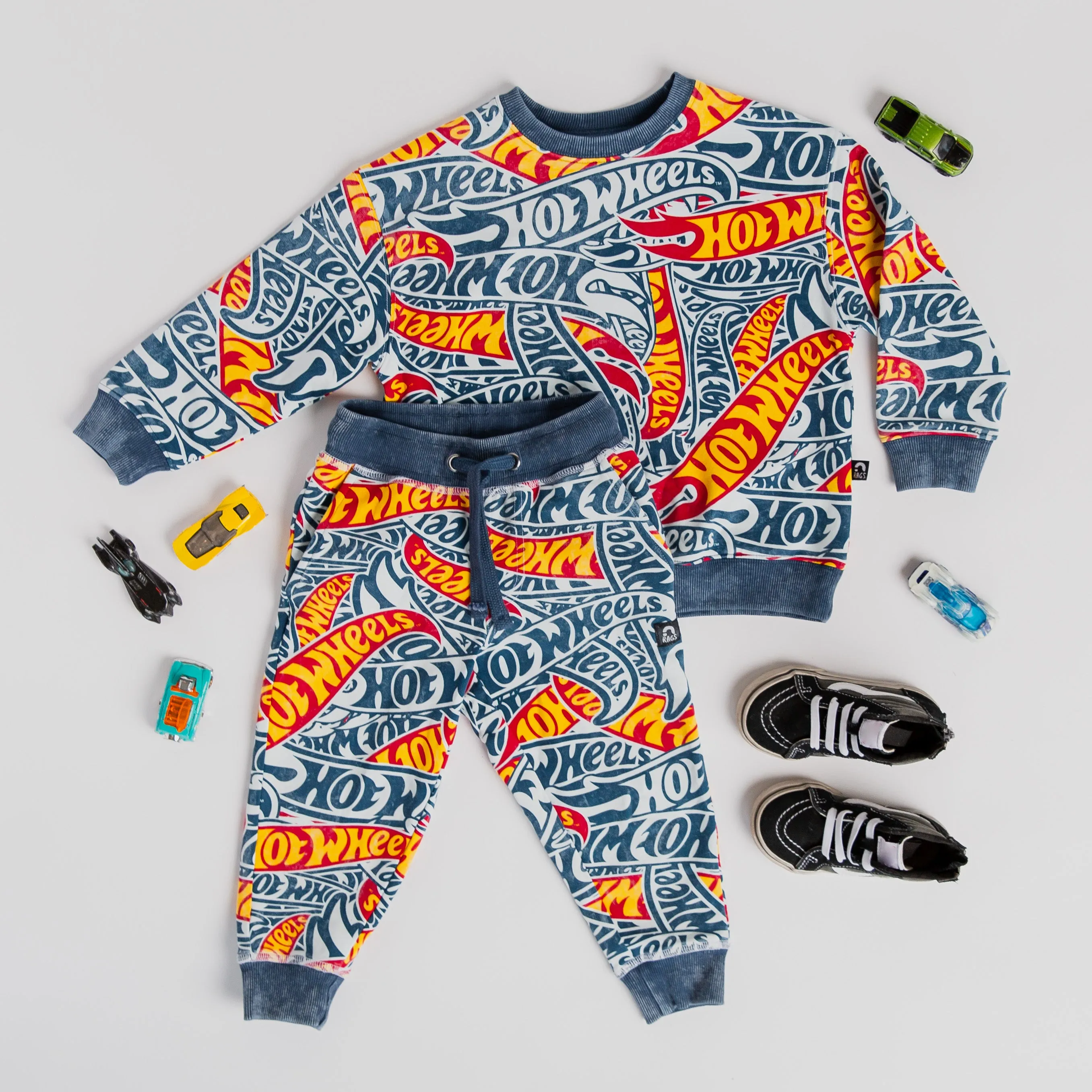 Relaxed Fit Joggers - Hot Wheels™ All Over Print