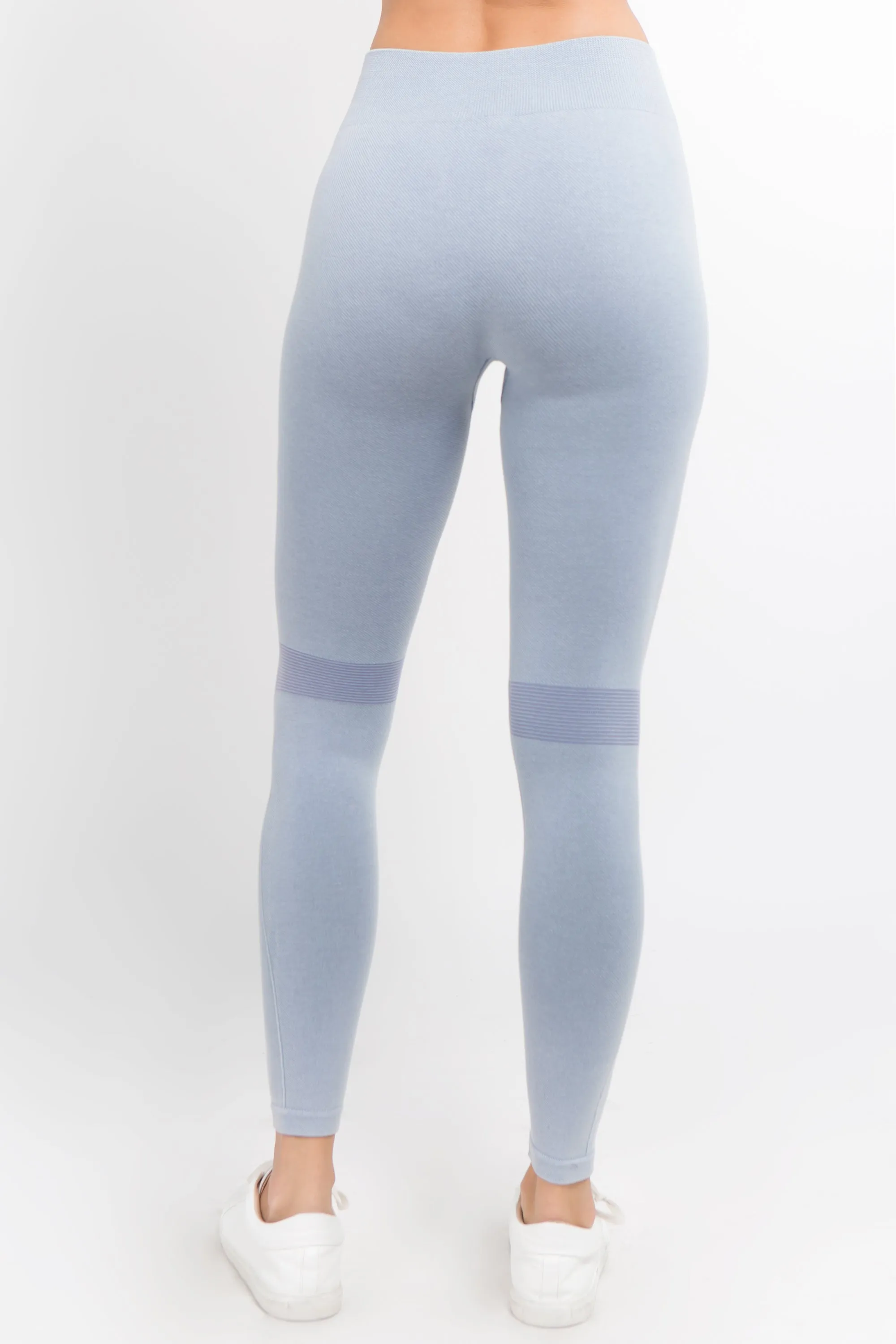 Ride On Vintage Wash Moto Leggings